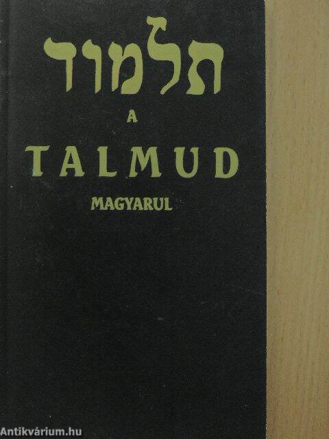 teljes talmud magyarul