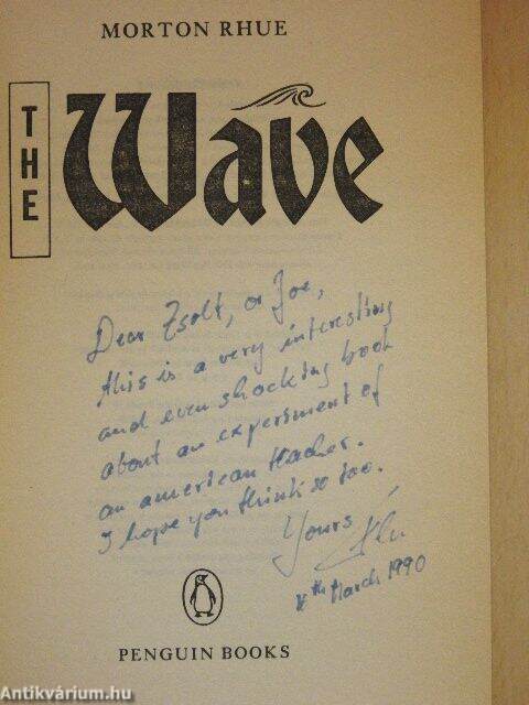 book review the wave morton rhue