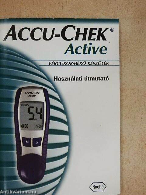 Accu-Chek Active vércukormérő készülék.