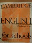 Cambridge English for Schools - Student's Book 1./Workbook 1. - 3 db kazettával