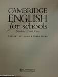 Cambridge English for Schools - Student's Book 1./Workbook 1. - 3 db kazettával