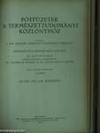 Természettudományi Közlöny 1927. (nem teljes évfolyam)/Pótfüzetek a Természettudományi Közlönyhöz 1927. január-december