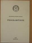 Magyarhoni Földtani Társulat programfüzete 1989. március
