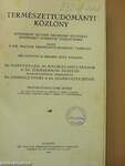 Természettudományi Közlöny 1936. január-december/Pótfüzetek a Természettudományi Közlönyhöz 1936. január-december