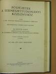 Természettudományi Közlöny 1932. január-december/Pótfüzetek a Természettudományi Közlönyhöz 1932. január-december