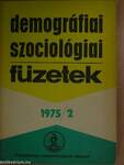 Demográfiai-Szociológiai Füzetek 1975/2.