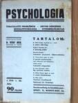 Psychologia I. évf. 1. sz.