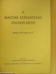 A magyar színjátszás ünnepi hete 1955. június 20-27.