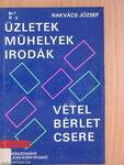 Üzletek, műhelyek, irodák - vétel, bérlet, csere