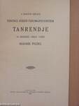 A magyar királyi Ferencz József-Tudományegyetem Tanrendje az 1932-33. tanév második felére