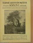 Természettudományi Közlöny 1933. november 1-15.