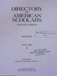 Directory of American Scholars I.