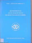 Konferencia az új alkotmány szabályozási elveiről 1996. április 25.