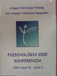 Pszichológia 2000 Konferencia