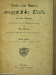 Achim von Arnims ausgewählte Werke in vier Bänden I-IV. (gótbetűs)