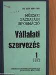 Vállalati szervezés 1982. január-december I-II.