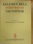 Német-magyar nagyszótár