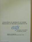 Collection of abstracts of papers presented at the 8th conference of eajs