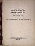 Kartográfiai Konferencia 1959. október 7-10