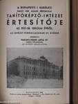 A Budapesti Magy. Kir. Állami Népiskolai Tanítóképző-Intézet 1933-38. évi értesítője