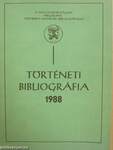 Történeti bibliográfia 1988