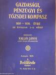 Gazdasági, Pénzügyi és Tőzsdei Kompasz 1938-1939. évre I-II.