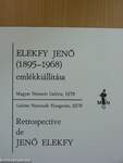 Elekfy Jenő (1895-1968) emlékkiállítása