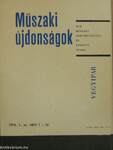 Műszaki Újdonságok 1974/1. MUV 1-16