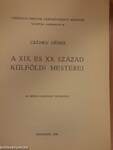 A XIX. és XX. század külföldi mesterei