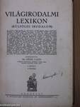 Világirodalmi Lexikon I-III.