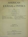 American Journal of Physics January-December 1958