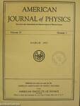 American Journal of Physics 1957. (nem teljes évfolyam)