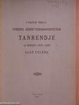 A Magyar Királyi Ferencz József-Tudományegyetem tanrendje az MCMXXVI-XXVII. tanév első felére