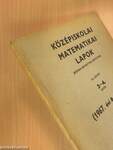 Középiskolai matematikai lapok 1967/8-9.