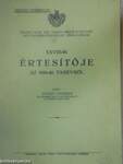 Szeged Szab. Kir. Város Négyévfolyamu Női Felsőkereskedelmi Iskolájának XXVIII-ik értesítője az 1939-40. tanévről