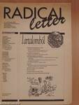 Radical Letter April 1991.