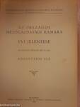 Az Országos Mezőgazdasági Kamara évi jelentése az 1932. évi június hó 25.-iki közgyűlése elé