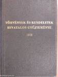 Törvények és rendeletek hivatalos gyűjteménye 1973