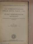Olasz kereskedelmi levelező a kereskedelmi középiskola IV. osztálya számára
