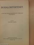 Irodalomtörténet 1925/1-4.