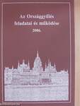 Az Országgyűlés feladatai és működése 2006.