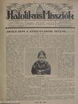 Katolikus Missziók 1933. január-december