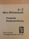 Deutsche Rechtschreibung A-Z Mini-Wörterbuch (minikönyv)