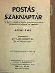 Postás Szaknaptár 1941