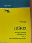 Segédlet a költségvetés alapján gazdálkodó szervek 1997. évi főkönyvi számláinak megnyitásához