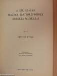 A XIX. század magyar tanítóképzőinek értékes munkásai