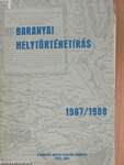 Baranyai helytörténetírás 1987/1988