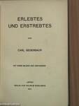 Erlebtes und Erstrebtes