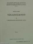 Vízgazdálkodás I.