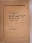 Adóügyi tájékoztató